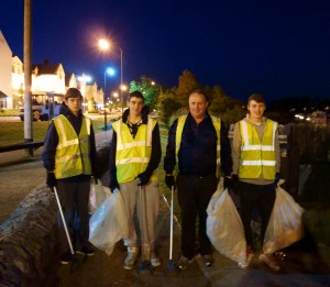 Carrick Ambassadors at work.