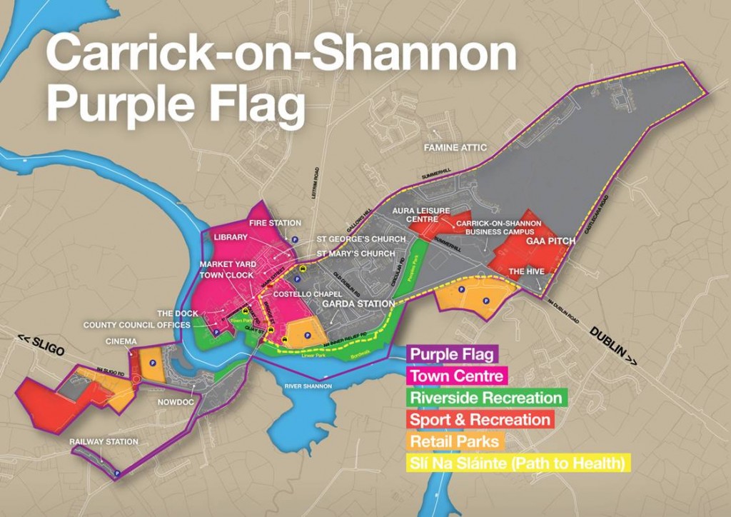 Purple Flag Area Map